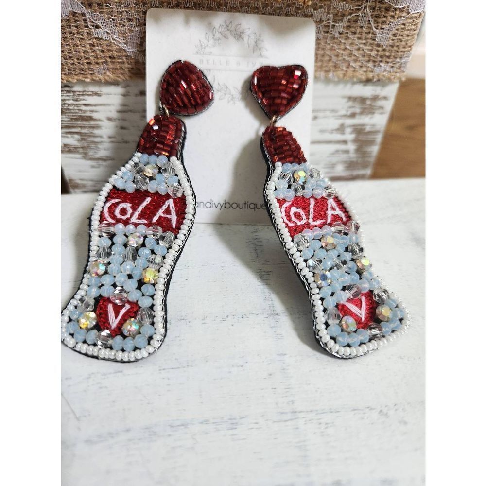 Cola Bottle Earrings